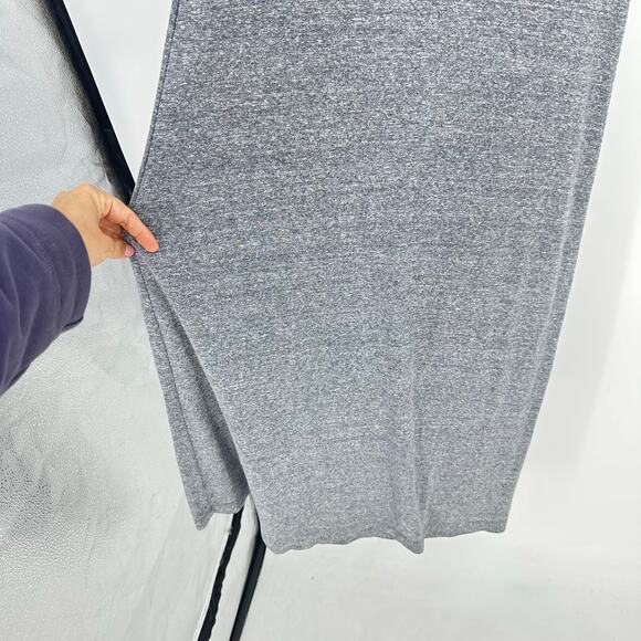 Free People Beach Midi Dress Size XS Racer Back Heather Grey Vacation Minimalist - Picture 8 of 12